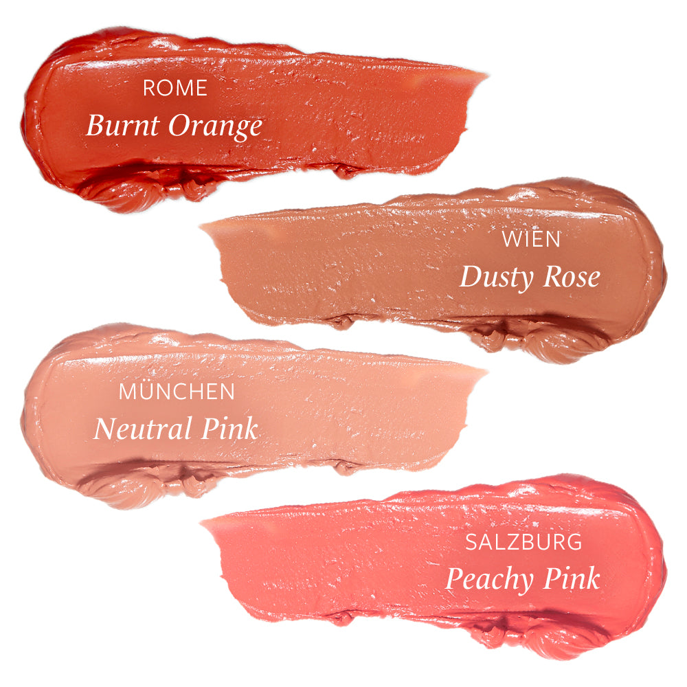 Liquid Flush Cheek Tint Swatches with Shade Names and Descriptions