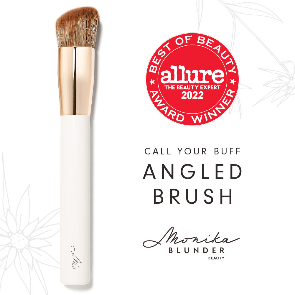 Angled product buffs finish. streak-free a into Buff any It Brush. cream for your seamlessly Call Your and skin smooth natural